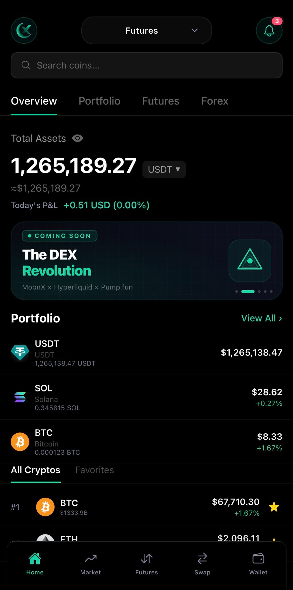 MoonX Market